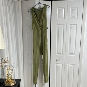 FP Movement by Free People Sage Green Jumpsuit
